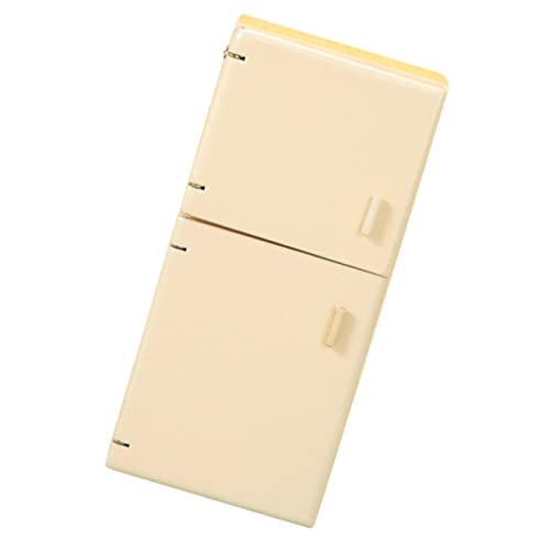 UPKOCH Puppenhaus Kühlschrank Kleiner Kühlschrank Für Puppenhausmöbel Gefrierschränke Puppenmöbel Mini Gefrierschrank Mini Kühlschrank Kühlschränke Mikrokühlschrank von UPKOCH