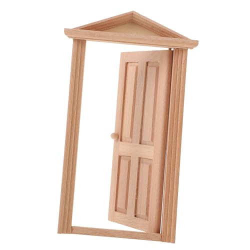 UPKOCH Puppenhaus Mini Holztür Modell Zubehör Wohnaccessoires Spielzeughaus Holzmodell Minihaus Miniaturtür Puppen Unbemalte Holztüren Mini Verzierung Türmodell Verzierung UPKOCH Puppenhaus Mini Holztür Modell Zubehör Wohnaccessoires Spielzeughaus Holzmodell Minihaus Miniaturtür Puppen Unbemalte Holztüren Mini Verzierung Türmodell Verzierung von UPKOCH