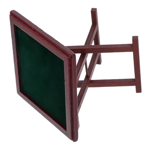 UPKOCH Realistischer Miniatur-Mahjong-Tisch – Puppenhaus-Accessoire Aus Holz Zum Spielen Dekorieren Und Fotografieren von UPKOCH