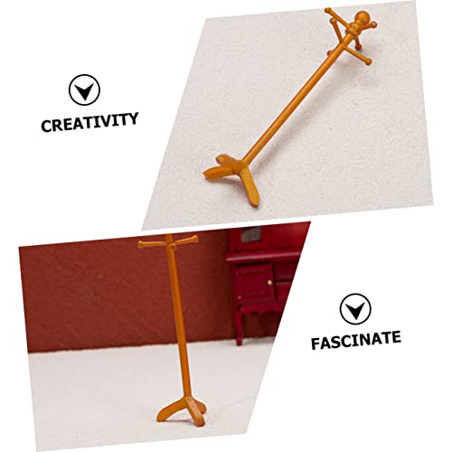 UPKOCH Puppenhaus Möbel Accessoire Praktischer Kleiderhalter für Puppenkleidung Dekorativer Mini Kleiderbügel Organizer UPKOCH Puppenhaus Möbel Accessoire Praktischer Kleiderhalter für Puppenkleidung Dekorativer Mini Kleiderbügel Organizer von UPKOCH