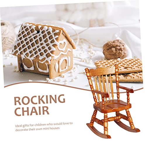 UPKOCH Puppenhaus Möbel Modell Realistisches Miniatur Dekoaccessoire für Puppenstube Robustes DIY Mini Stuhl Ornament UPKOCH Puppenhaus Möbel Modell Realistisches Miniatur Dekoaccessoire für Puppenstube Robustes DIY Mini Stuhl Ornament von UPKOCH