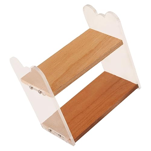 UPKOCH Puppenhaus Möbel für Schlafzimmer und Esszimmer Langlebig und Platzsparend für Miniaturdekoration von UPKOCH