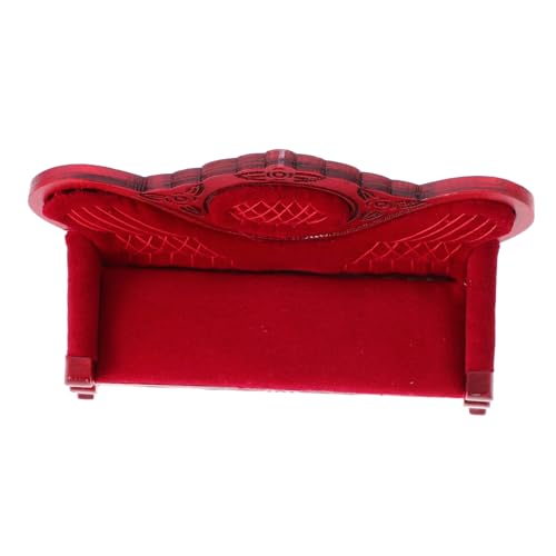 UPKOCH Puppenhaus-Sofa-Couch Vintage Puppenhausmöbel Miniatur-Sofastuhl für kinderspielzeug Mikromöbel spielzeuge entzückendes kleines Sofa Mini-Sofa-Figur Schwamm UPKOCH Puppenhaus-Sofa-Couch Vintage Puppenhausmöbel Miniatur-Sofastuhl für kinderspielzeug Mikromöbel spielzeuge entzückendes kleines Sofa Mini-Sofa-Figur Schwamm von UPKOCH
