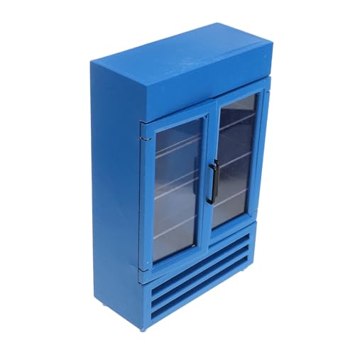 UPKOCH Puppenhaus -Szenen -Requisiten mini kühlschrank Blue von UPKOCH