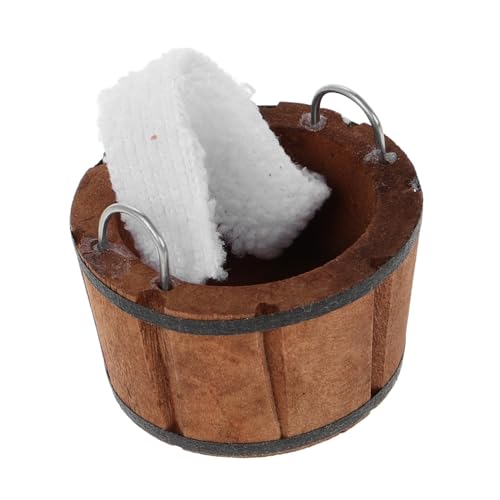 UPKOCH Puppenhaus Zubehör Für Dekoration Und Handtuch Und Leeren Badewanne Holzspielzeug Ornamente Für Kreative Gestaltung UPKOCH Puppenhaus Zubehör Für Dekoration Und Handtuch Und Leeren Badewanne Holzspielzeug Ornamente Für Kreative Gestaltung von UPKOCH