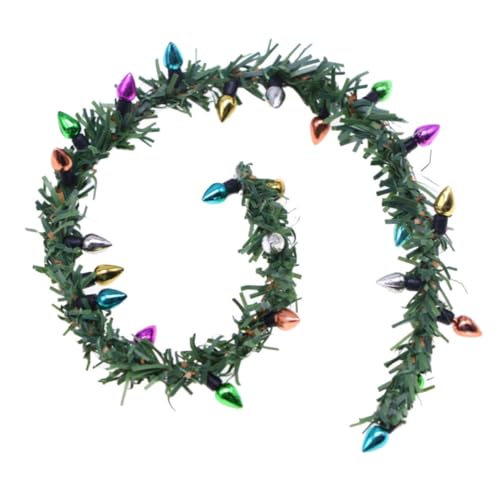 UPKOCH Puppenhausdekoration Weihnachtsminiaturen Zum Basteln Minikränze Zum Basteln Puppenhausbeleuchtung Puppenhaus Zubehör Miniatur-puppenhauszubehör Mini-Kranz Puppenhausmöbel Plastik UPKOCH Puppenhausdekoration Weihnachtsminiaturen Zum Basteln Minikränze Zum Basteln Puppenhausbeleuchtung Puppenhaus Zubehör Miniatur-puppenhauszubehör Mini-Kranz Puppenhausmöbel Plastik von UPKOCH