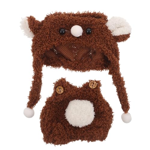 UPKOCH Puppenkleidung Set Bärenkostüm mit Kapuze und Jumpsuit Weiches Sicheres Material Für Vielseitige Puppen Kompatibel Einfach Anzuziehen für Kreatives Rollenspiel UPKOCH Puppenkleidung Set Bärenkostüm mit Kapuze und Jumpsuit Weiches Sicheres Material Für Vielseitige Puppen Kompatibel Einfach Anzuziehen für Kreatives Rollenspiel von UPKOCH