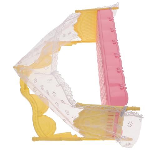 UPKOCH Puppenmöbel Minibett kinderzimmer puppenhaus deko Puppenhaus Schlafzimmermöbel winziges Bett Spielzeugbett Mini- -Puppenbett Puppenhausmöbel Requisiten Plastik Rosa UPKOCH Puppenmöbel Minibett kinderzimmer puppenhaus deko Puppenhaus Schlafzimmermöbel winziges Bett Spielzeugbett Mini- -Puppenbett Puppenhausmöbel Requisiten Plastik Rosa von UPKOCH