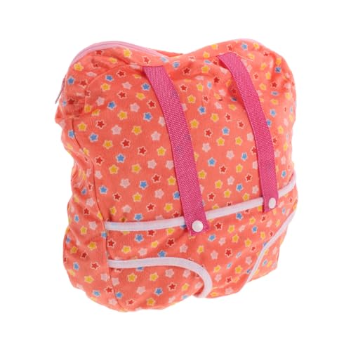 UPKOCH Puppenrucksack puppenhaus Einrichtung Puppenhaus Zubehör Rucksack für Puppen puppenhaus Puppen Mini-Rucksackmodelle dekorativer Rucksack Mini- -Rucksack Stoff von UPKOCH