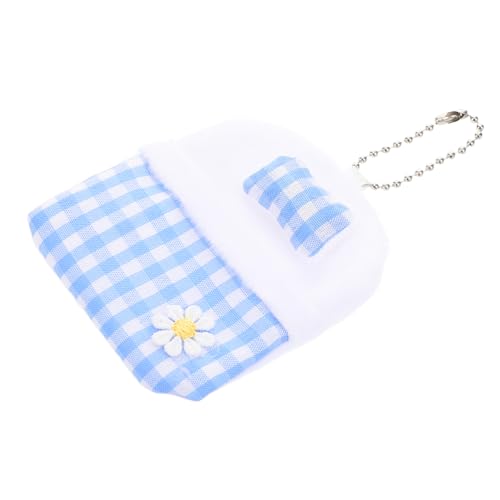 UPKOCH Puppenschlafsack Mini-Puppen tragbarer Aufbewahrungskorb süßer Spiegel Mini-Schlafsack Puppenbett Schlafsack kompakte Puppenschlafsäcke Puppe Ausstellungstasche Plüsch von UPKOCH