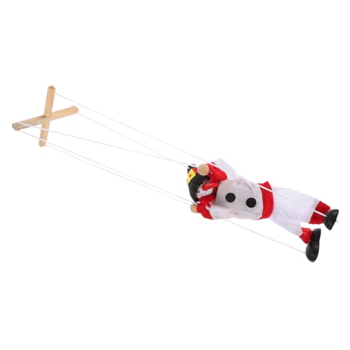 UPKOCH Puppenspielzeug Puppe Marionette Puppen Puppen Schneemann Marionette Puppe Mini Schneemann Zubehör Mini Schneemann Ornamente Marionette Geburtstag Schneemann Basteln Für Holz von UPKOCH