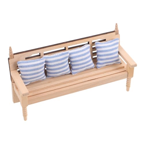 UPKOCH Detaillierte Handwerkskunst 112 Miniatur Puppenhaus Möbel Set - Vintage Sofa Mit Kissen & Sitz UPKOCH Detaillierte Handwerkskunst 112 Miniatur Puppenhaus Möbel Set - Vintage Sofa Mit Kissen & Sitz von UPKOCH