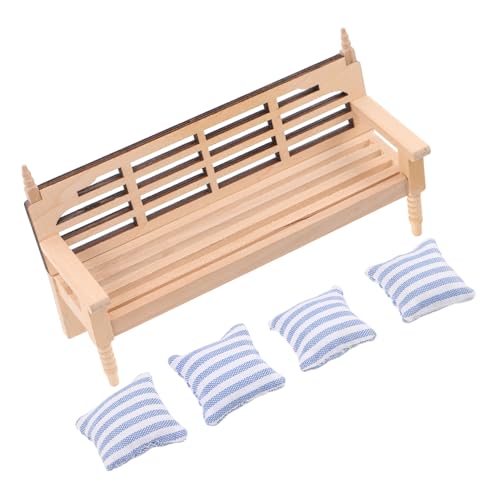 UPKOCH Puppenstubenstuhl Puppenmöbel Miniatur Sofa Stuhl Puppenstubenmöbel Puppenstubensofa Mit Kissen Puppenstubencouch Sessel Puppen Puppenstubenzubehör Stuhl Holz Khaki UPKOCH Puppenstubenstuhl Puppenmöbel Miniatur Sofa Stuhl Puppenstubenmöbel Puppenstubensofa Mit Kissen Puppenstubencouch Sessel Puppen Puppenstubenzubehör Stuhl Holz Khaki von UPKOCH