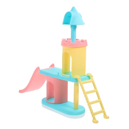 UPKOCH Puppenvergnügungsparkeinrichtungen Puppenhauspuppen Puppenhaus-Bausatz Puppenhäuser Spielplatz- -Ornament Kleine Rutschenspielzeugmodelle Minispielplatz Abs UPKOCH Puppenvergnügungsparkeinrichtungen Puppenhauspuppen Puppenhaus-Bausatz Puppenhäuser Spielplatz- -Ornament Kleine Rutschenspielzeugmodelle Minispielplatz Abs von UPKOCH