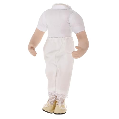 UPKOCH Puppenzubehör aus Keramik kinderspielzeug für Puppenkleidung Puppenbastelset Puppenbasteln Puppe Dicke Körper DIY-Puppenkörpermodell für Stoff Weiß von UPKOCH