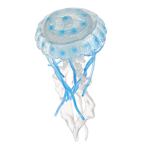 UPKOCH Quallen-Simulationsmodell Figur Modellierung von Quallen Quallenplüsch Simulationsqualle für kinderspielzeug Qualle Meeresspielzeug Plastik Sky-Blue von UPKOCH