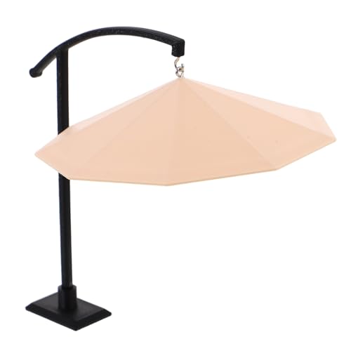 UPKOCH Rasenschirm Camping Outdoor Regenschirm Miniatur DIY Garten DIY Puppenhaus Sonnenschirm Garten Sonnenschirm Tragbarer Terrassenschirm Campingschirm Puppenhaus Möbel von UPKOCH