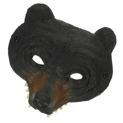 UPKOCH Realistische Bärenmaske aus PU Material Langlebige Tiermasken Cosplay Masquerade Party Dekoration Kreative Kostümaccessoire für Halloween Karneval und Fasching UPKOCH Realistische Bärenmaske aus PU Material Langlebige Tiermasken Cosplay Masquerade Party Dekoration Kreative Kostümaccessoire für Halloween Karneval und Fasching von UPKOCH