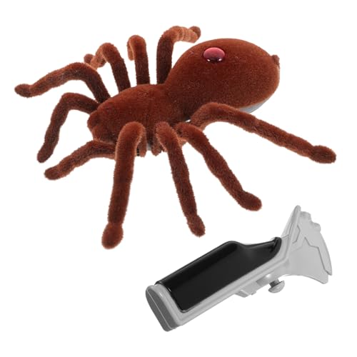 UPKOCH Realistische Ferngesteuerte Spinne aus Robustem Abs Elektrisches Prank ohne Batterien Gruseliges Halloween Dekorationsspielzeug für Partys Scherzrequisite UPKOCH Realistische Ferngesteuerte Spinne aus Robustem Abs Elektrisches Prank ohne Batterien Gruseliges Halloween Dekorationsspielzeug für Partys Scherzrequisite von UPKOCH