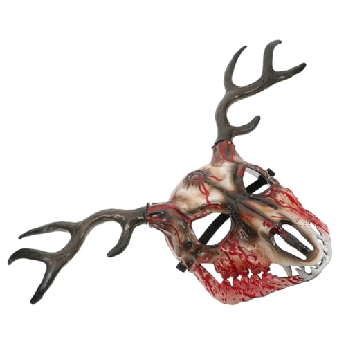 UPKOCH Realistische Hirschgeweih Maske für Halloween Atmungsaktiv Komfortabel Vielseitig Einsetzbar Cosplay Tierkopf Maske für Männer und Frauen UPKOCH Realistische Hirschgeweih Maske für Halloween Atmungsaktiv Komfortabel Vielseitig Einsetzbar Cosplay Tierkopf Maske für Männer und Frauen von UPKOCH