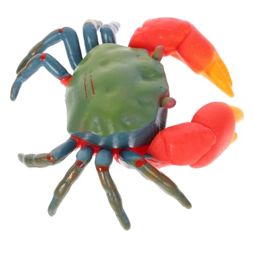 UPKOCH Realistische Krabbe Meerestiere Modell Aquarium Deko Lernspielzeug für Erwachsene Simulation Krabbe Dekorativ und Interaktiv von UPKOCH