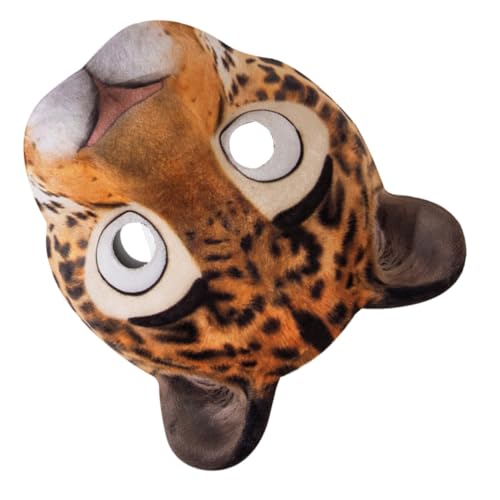 UPKOCH Realistische Leoparden Halbgesichts Maske aus Leichtem EVA Material mit Elastischem Band Atmungsaktiv und Komfortabel für Karneval Halloween und Kostümpartys UPKOCH Realistische Leoparden Halbgesichts Maske aus Leichtem EVA Material mit Elastischem Band Atmungsaktiv und Komfortabel für Karneval Halloween und Kostümpartys von UPKOCH