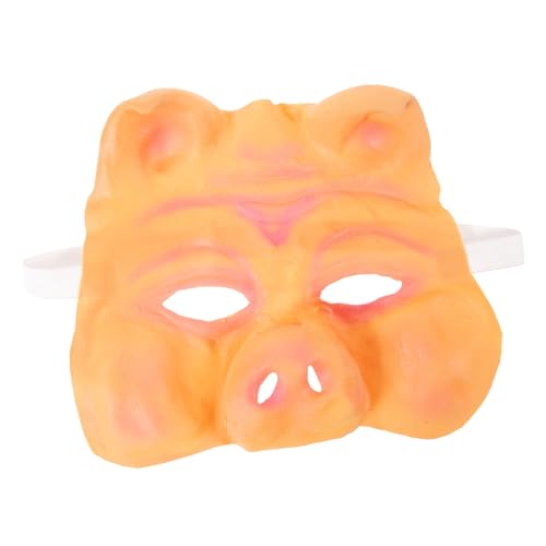 UPKOCH Realistische Schweinekopfmaske aus Flexiblem Leichte Halloween Requisite Halbes Gesicht Atmungsaktiv und Langlebig für Kostümparty und Cosplay UPKOCH Realistische Schweinekopfmaske aus Flexiblem Leichte Halloween Requisite Halbes Gesicht Atmungsaktiv und Langlebig für Kostümparty und Cosplay von UPKOCH