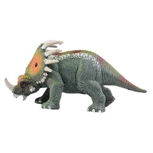 UPKOCH Realistisches Dinosaurier Modell Simulation Tierfigur aus Kunststoff Pädagogisches Dekorationsspielzeug Lebendige Haltung Farbenfrohe Stegosaurus Figur von UPKOCH
