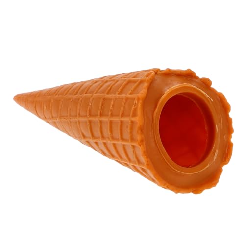 UPKOCH Realistisches Eiswaffel Display Modell aus Stabilem PVC Lebensechte Imitation Eistüte Fotorequisit Dekoratives Food Model für Shops Miniaturhäuser und Fotoshootings von UPKOCH