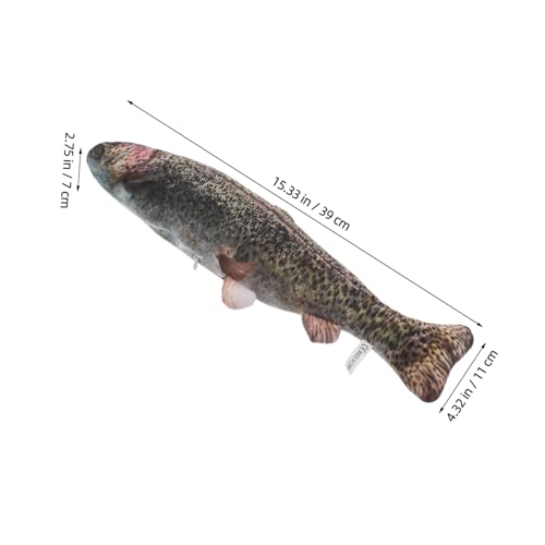 UPKOCH Realistisches Fisch Plüschtier Kissen Weiches Kreatives Fischkissen als Dekoration und Leichtes Tragbares Kuscheltier für Reise und Outdoor Einzigartige Meeresfigur UPKOCH Realistisches Fisch Plüschtier Kissen Weiches Kreatives Fischkissen als Dekoration und Leichtes Tragbares Kuscheltier für Reise und Outdoor Einzigartige Meeresfigur von UPKOCH