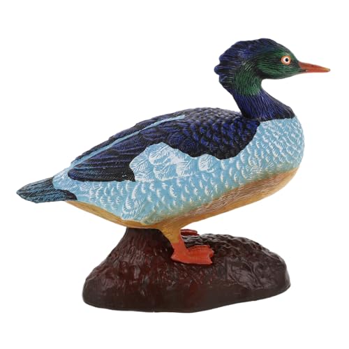 UPKOCH Realistisches Mallard Bauernhof Tierfigur Kunststoff Modell Detailgetreue Enten Nachbildung als Lernspielzeug für Tiererkennung und Dekoration im Innen Außenbereich von UPKOCH