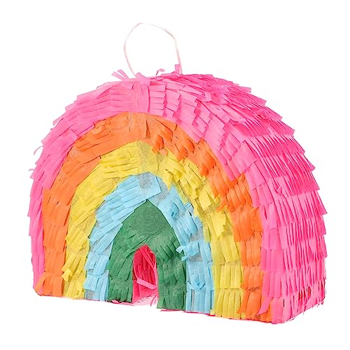 UPKOCH Regenbogen-Piñata hängender Regenbogen kleine Regenbogenpinata für Mädchen kleine Piñatas groß Mini mit Süßigkeiten-Party-Dekoration Kinderdekor Kinderpartydekorationen Papier Bunt UPKOCH Regenbogen-Piñata hängender Regenbogen kleine Regenbogenpinata für Mädchen kleine Piñatas groß Mini mit Süßigkeiten-Party-Dekoration Kinderdekor Kinderpartydekorationen Papier Bunt von UPKOCH