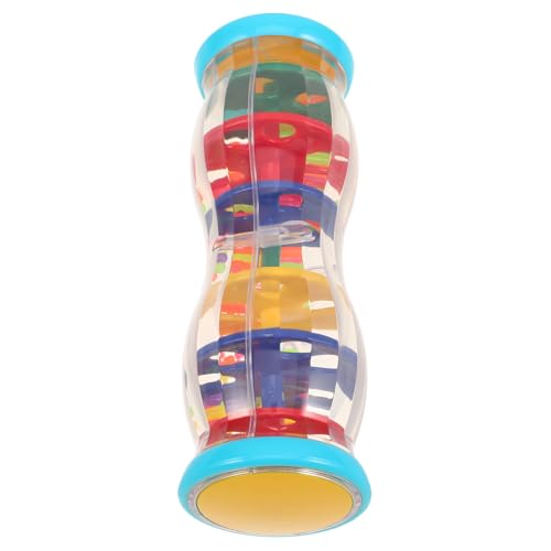 UPKOCH Regenstab-Spielzeug für Kinder, Musikalisches Leuchtspielzeug, Interaktiver Regenstab-Shaker, Regenmacher aus Kunststoff, Buntes Musikspielzeug, 6, 3 Zoll UPKOCH Regenstab-Spielzeug für Kinder, Musikalisches Leuchtspielzeug, Interaktiver Regenstab-Shaker, Regenmacher aus Kunststoff, Buntes Musikspielzeug, 6, 3 Zoll von UPKOCH