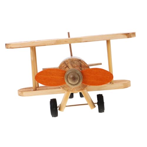 UPKOCH Retro Holzflugzeugmodell Vintage Modellflugzeug aus Holz für Kreative Dekoration für Zuhause Cafés und Perfektes für Sammler und von Flugzeugen UPKOCH Retro Holzflugzeugmodell Vintage Modellflugzeug aus Holz für Kreative Dekoration für Zuhause Cafés und Perfektes für Sammler und von Flugzeugen von UPKOCH