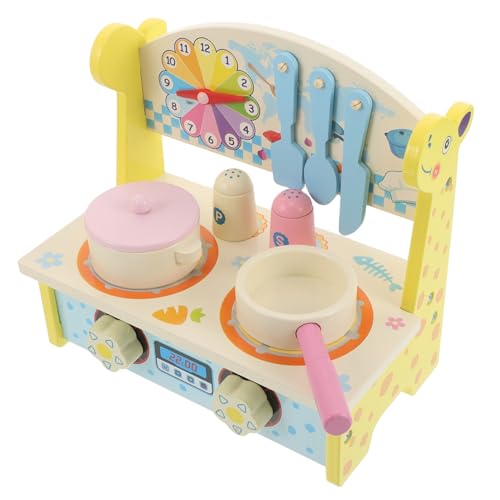 UPKOCH Rollenspielküche Für Kochspielzeug Set Aus Holz Mit Miniatur Küchenmöbeln Und Utensilien Pädagogisches Rollenspielspielzeug Für Kleinkinder UPKOCH Rollenspielküche Für Kochspielzeug Set Aus Holz Mit Miniatur Küchenmöbeln Und Utensilien Pädagogisches Rollenspielspielzeug Für Kleinkinder von UPKOCH