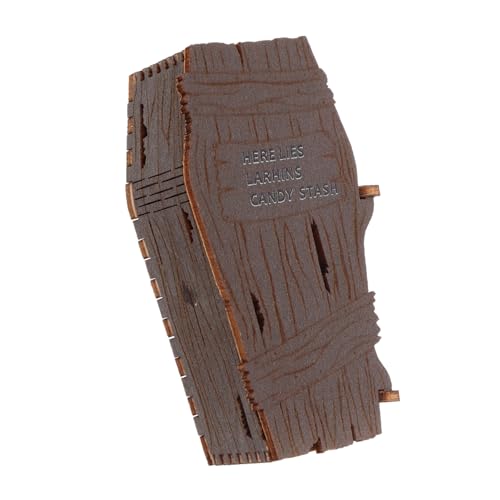 UPKOCH Rustikale Halloween Zierkiste Coffin Candy Box mit Deckel Vielseitige Snackschale und Schmuckaufbewahrung für Partydeko und Süßigkeitenlagerung UPKOCH Rustikale Halloween Zierkiste Coffin Candy Box mit Deckel Vielseitige Snackschale und Schmuckaufbewahrung für Partydeko und Süßigkeitenlagerung von UPKOCH