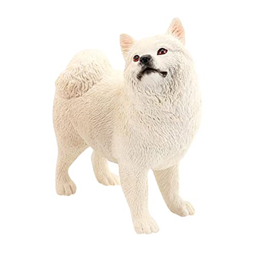 UPKOCH Simulation Hund Figur Dekoration Realistisches Samojede Modell Aus Kunststoff Für Haustierliebhaber Stilvolle Wohnaccessoires UPKOCH Simulation Hund Figur Dekoration Realistisches Samojede Modell Aus Kunststoff Für Haustierliebhaber Stilvolle Wohnaccessoires von UPKOCH