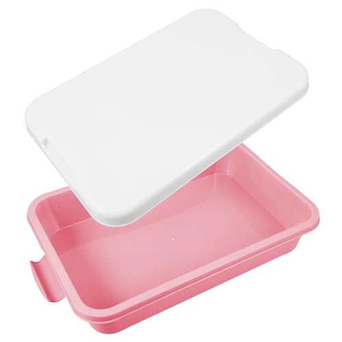 UPKOCH Sandkasten aus Kunststoff mit Deckel Trichtersand verschüttet Sandkastenspielzeug Sandkasten Aufbewahrungsbox tragbarer Sandkasten Indoor-Sandkasten Plastik Rosa UPKOCH Sandkasten aus Kunststoff mit Deckel Trichtersand verschüttet Sandkastenspielzeug Sandkasten Aufbewahrungsbox tragbarer Sandkasten Indoor-Sandkasten Plastik Rosa von UPKOCH