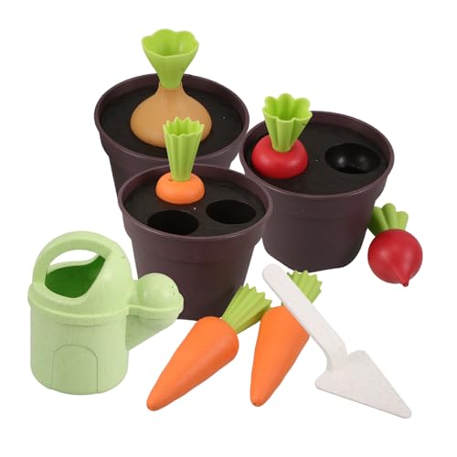 UPKOCH Sandspielzeug Set mit Gartenschaufeln Karotten Pflanzset und Wasserkanne Robustes Outdoor Strandspielzeug für Jungen und Mädchen für Familienzeit und Gemeinsames UPKOCH Sandspielzeug Set mit Gartenschaufeln Karotten Pflanzset und Wasserkanne Robustes Outdoor Strandspielzeug für Jungen und Mädchen für Familienzeit und Gemeinsames von UPKOCH