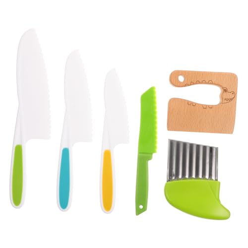 UPKOCH 6 Teiliges Set Mit Schneidewerkzeugen Sicheres Schneiden Von Obst Und Gemü Für Ideales Für Kreative Küchenspiele UPKOCH 6 Teiliges Set Mit Schneidewerkzeugen Sicheres Schneiden Von Obst Und Gemü Für Ideales Für Kreative Küchenspiele von UPKOCH