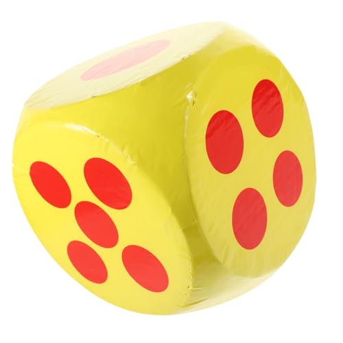 UPKOCH Schaumwürfel für partyspiele Party Spiele familienbrettspiele Lernspielzeug trinkspiele übergroße Würfel Standard-Spielwürfel aufblasbare Jumbo-Würfel Würfelspiele von UPKOCH