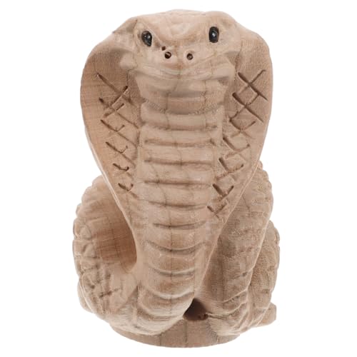 UPKOCH Lebensechte Mini Chinesische Schlange Statue Holz Carving Schlange Figur Traditionelle Sternzeichen Ornament UPKOCH Lebensechte Mini Chinesische Schlange Statue Holz Carving Schlange Figur Traditionelle Sternzeichen Ornament von UPKOCH