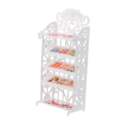 UPKOCH Doll Shoes Rack Miniatur Schuhregal Für Puppen Kunststoff Schuhschrank Für Puppenhaus Zubehör Kreatives Spielzeug Für Mädchen Zur Aufbewahrung Von Puppenschuhen UPKOCH Doll Shoes Rack Miniatur Schuhregal Für Puppen Kunststoff Schuhschrank Für Puppenhaus Zubehör Kreatives Spielzeug Für Mädchen Zur Aufbewahrung Von Puppenschuhen von UPKOCH