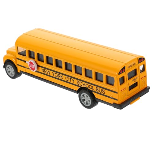 UPKOCH Schulbus Pull Back Mittelgroßer Schulbus Modell Auto für Kleinkinder Realistisch und Sicher aus Hochwertiger Legierung UPKOCH Schulbus Pull Back Mittelgroßer Schulbus Modell Auto für Kleinkinder Realistisch und Sicher aus Hochwertiger Legierung von UPKOCH