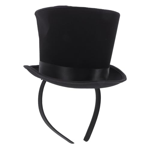 UPKOCH Schwarzer Festlichkeits Hut für Feiern Kreative Kopfbedeckung für Karneval Bankett und Cosplay Elegante Accessoires für Partys und Auftritte UPKOCH Schwarzer Festlichkeits Hut für Feiern Kreative Kopfbedeckung für Karneval Bankett und Cosplay Elegante Accessoires für Partys und Auftritte von UPKOCH