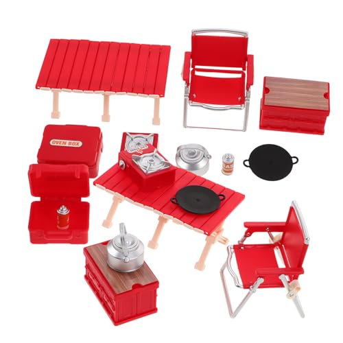 UPKOCH -Set Camping-spielset Für Kinder Mit Mini-klappstühlen, Tisch Für Draußen, Tragbarer Herd, Simulationsspielzeug Für Kleinkinder, Rollenspiele Drinnen Und Draußen UPKOCH -Set Camping-spielset Für Kinder Mit Mini-klappstühlen, Tisch Für Draußen, Tragbarer Herd, Simulationsspielzeug Für Kleinkinder, Rollenspiele Drinnen Und Draußen von UPKOCH