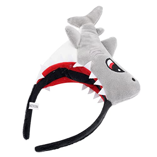 UPKOCH Shark Stirnband für Frauen und Mädchen Robustes Plastik und Stoffhaarband mit Haifischzahn Design Vielseitiges Party und Alltags Accessoire Langlebig und Bequem UPKOCH Shark Stirnband für Frauen und Mädchen Robustes Plastik und Stoffhaarband mit Haifischzahn Design Vielseitiges Party und Alltags Accessoire Langlebig und Bequem von UPKOCH