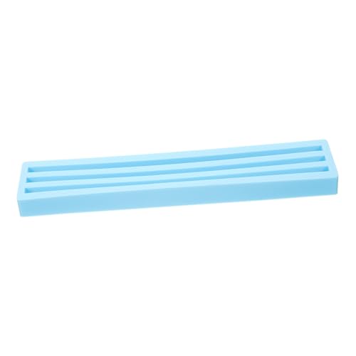 UPKOCH Silikon Domino Halter Rack mit Schrägem Winkel DIY Domino Spiel Kartenhalter Rutschfestes Modernes Design von UPKOCH