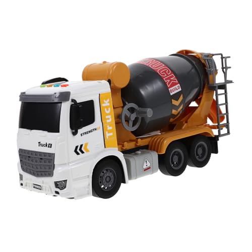 UPKOCH Simulation Baufahrzeug LKW mit Musik und Licht Gelber Betonmischer mit Rückzugmechanismus für Kreativität und Vorstellungskraft UPKOCH Simulation Baufahrzeug LKW mit Musik und Licht Gelber Betonmischer mit Rückzugmechanismus für Kreativität und Vorstellungskraft von UPKOCH