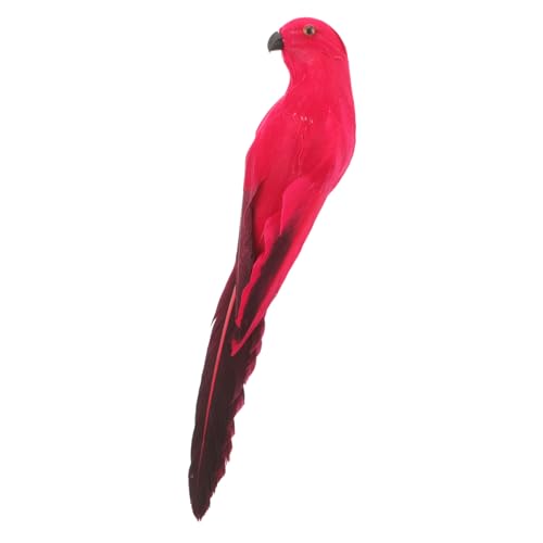 UPKOCH Vogel Ornament Simulation Kreative Künstliche Papagei Decor Papagei Ornament Für Home Office von UPKOCH